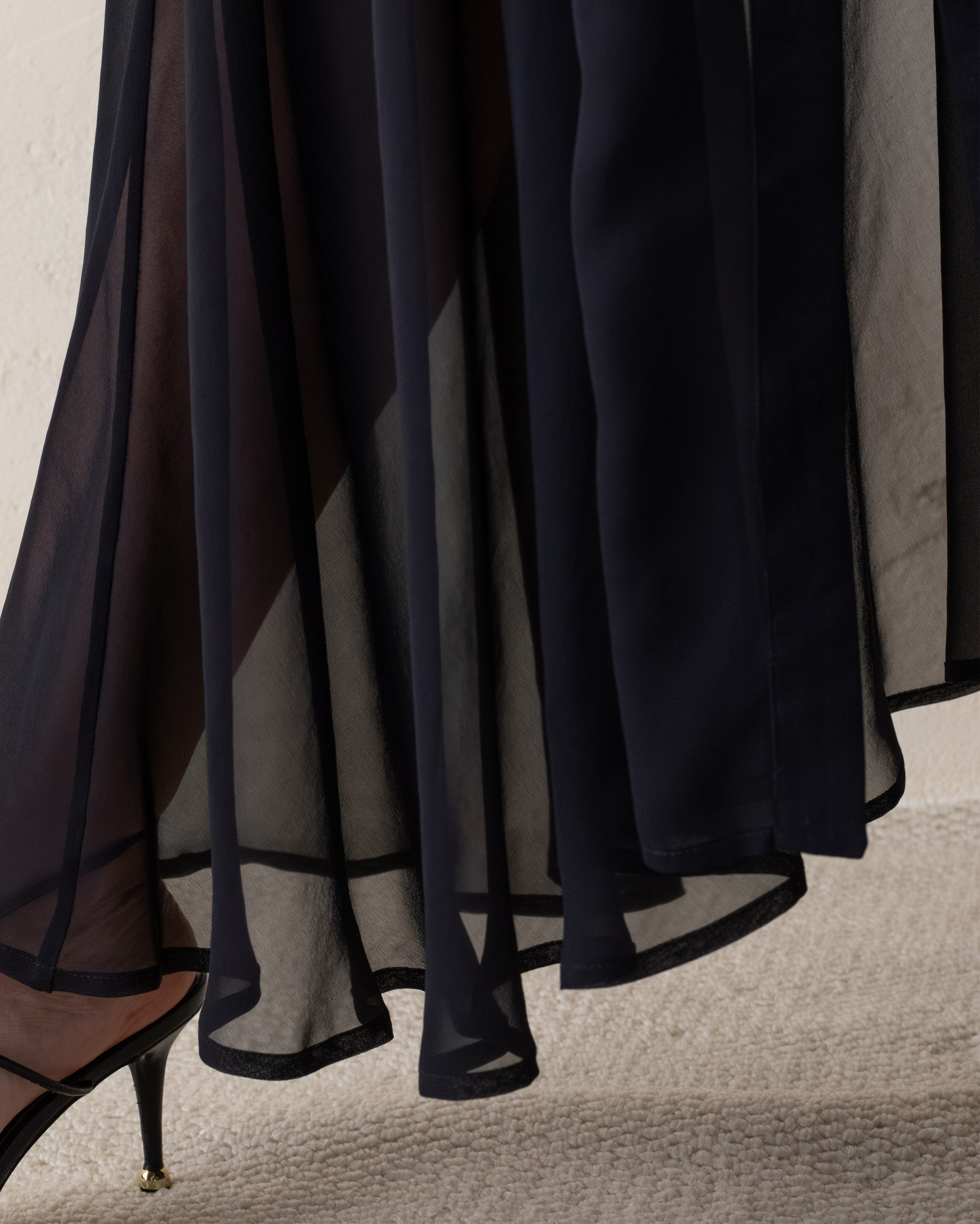 Sheer Blossom Robe