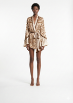 Accented Kimono Wrap Top