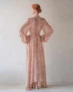 Sheer Blossom Robe