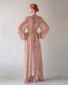 Sheer Blossom Robe