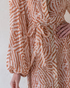 Sheer Blossom Robe