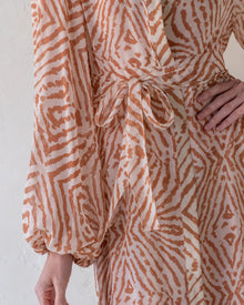 Sheer Blossom Robe