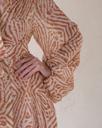 Sheer Blossom Robe