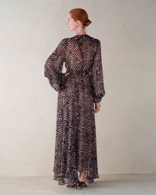 Sheer Blossom Robe