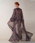 Sheer Blossom Robe