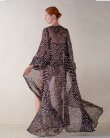 Sheer Blossom Robe