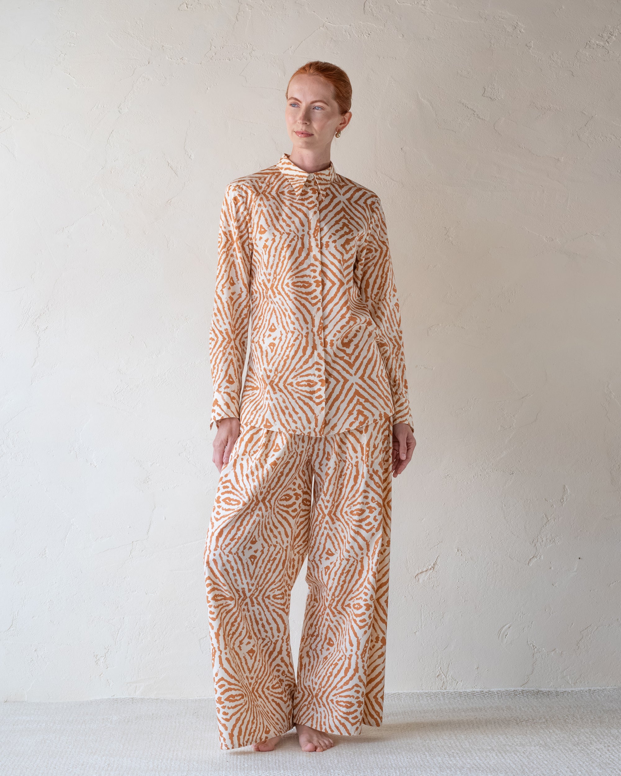 Winged Button Up