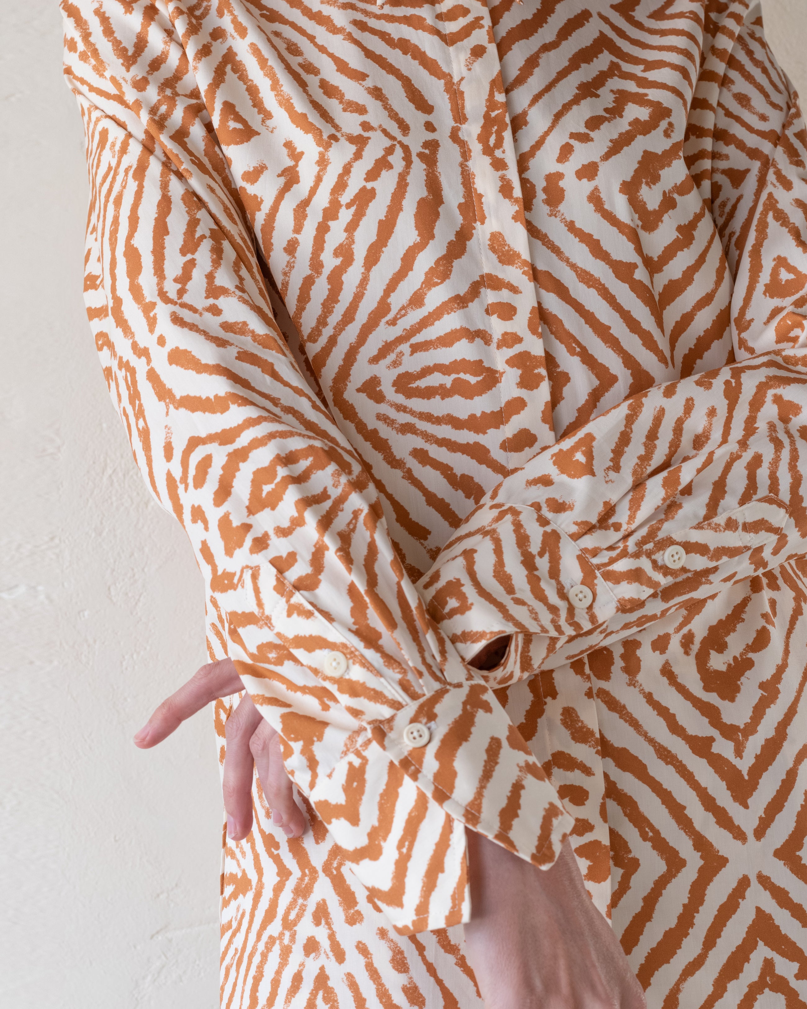 Winged Button Up
