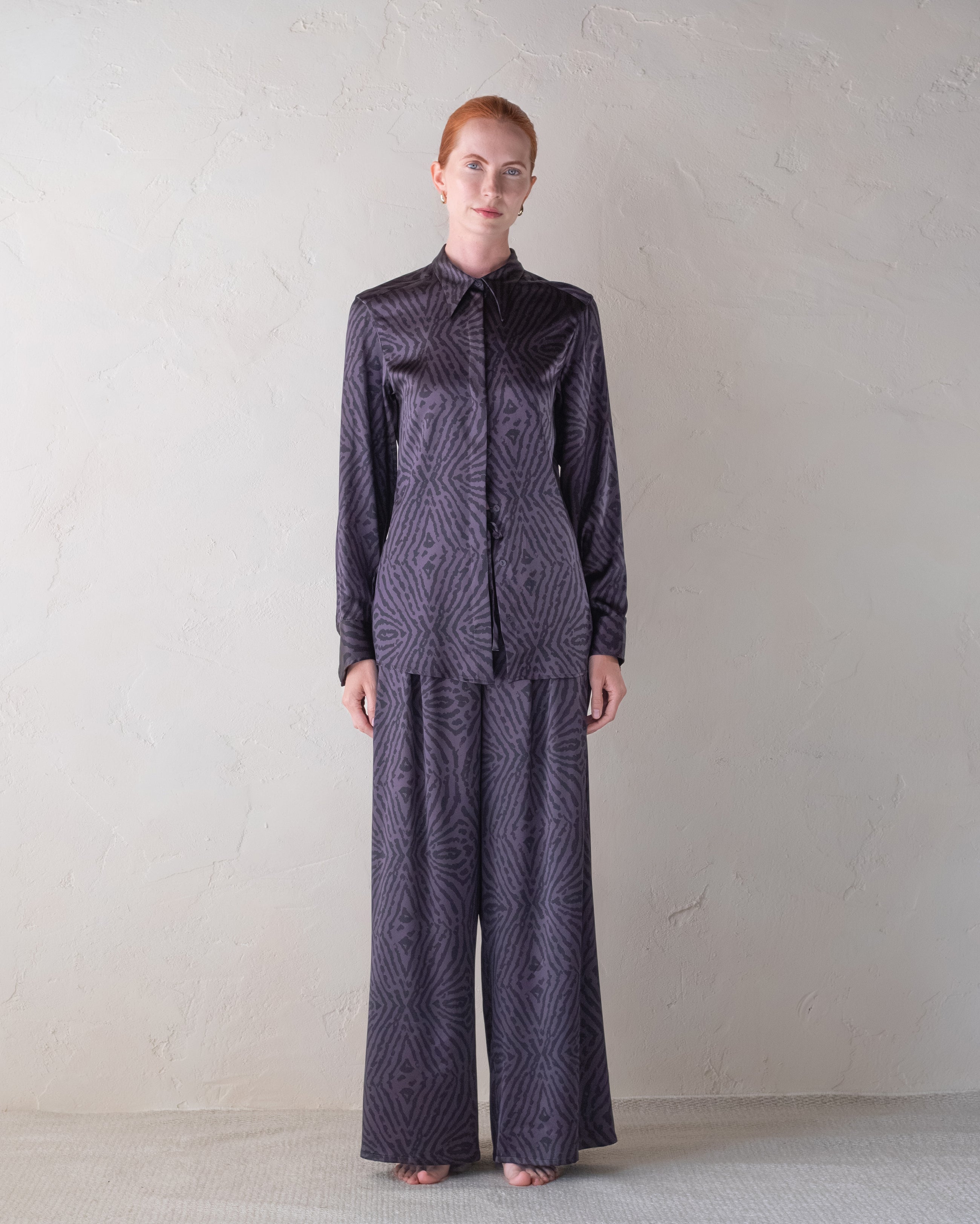 Winged Button Up