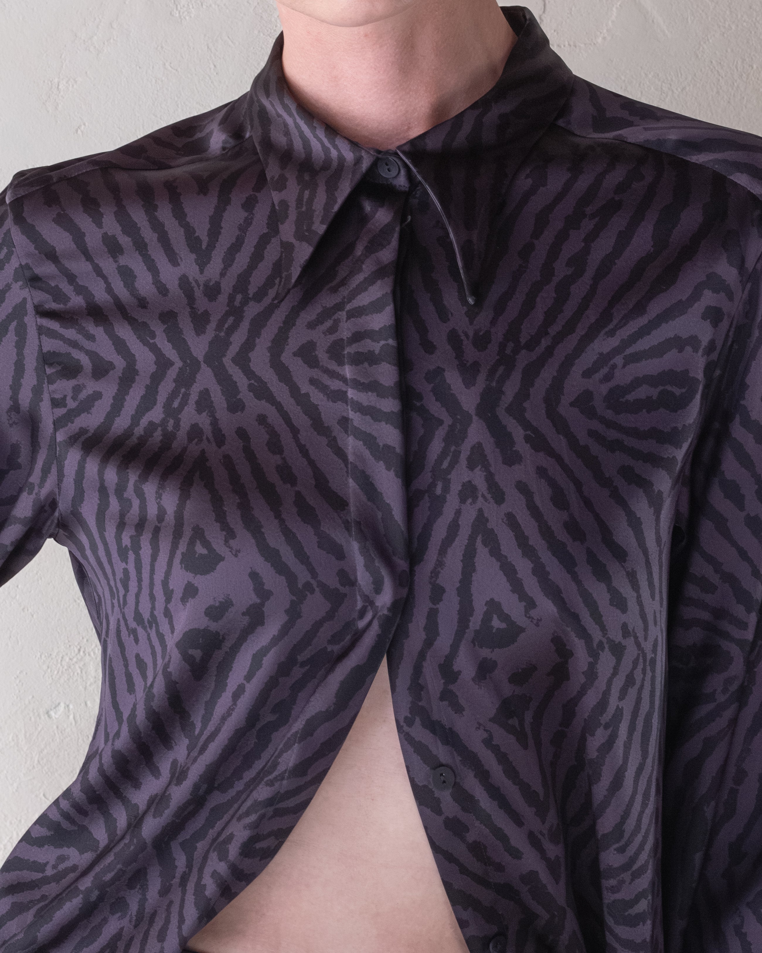 Winged Button Up