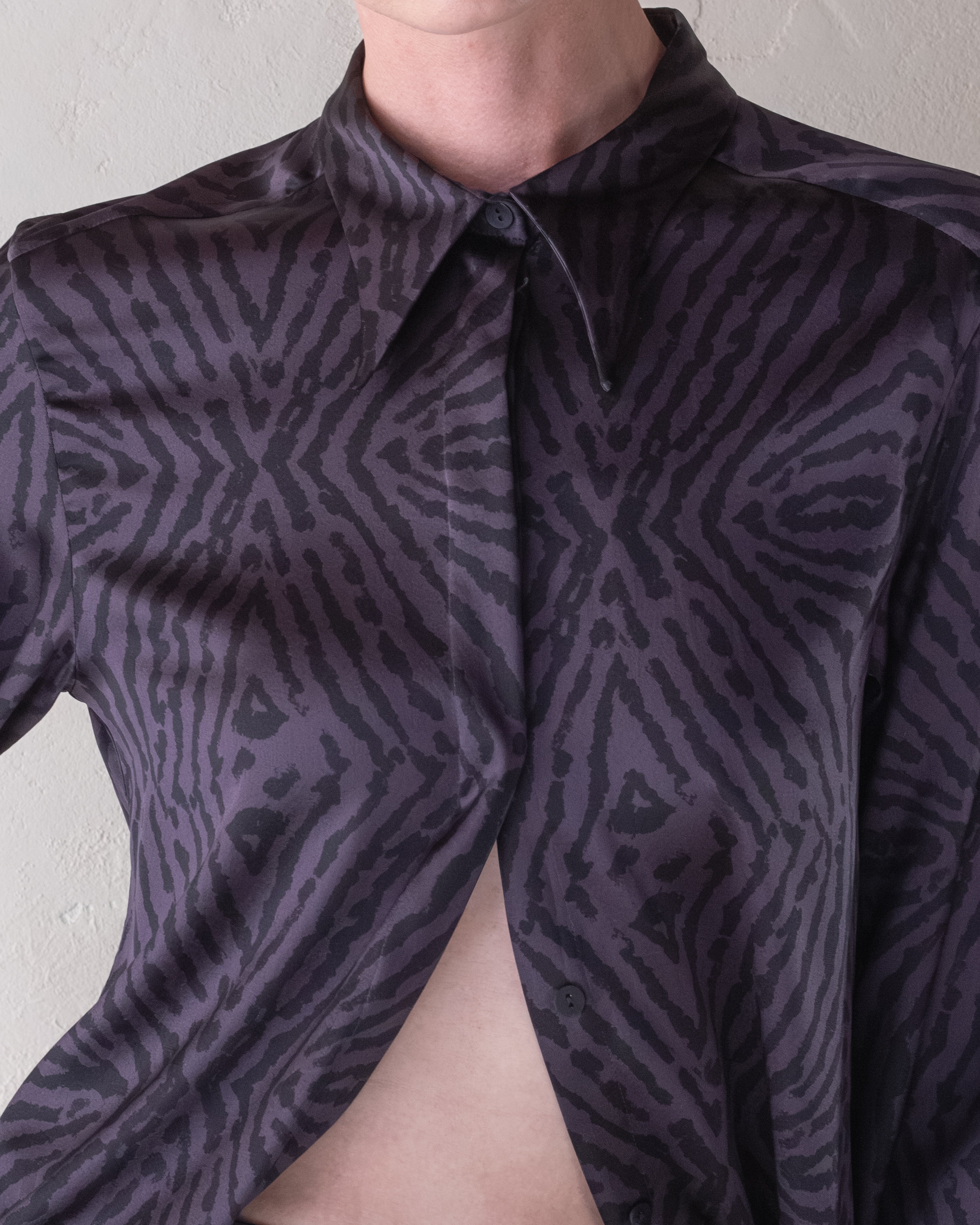 Winged Button Up
